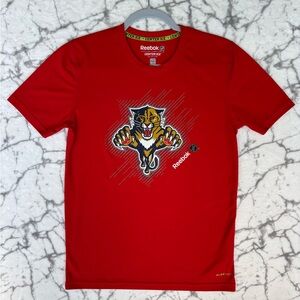 FLORIDA PANTHERS Reebok NHL Center Ice Play Dry Performance Shirt Youth Large